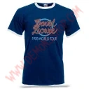 Camiseta MC David Bowie (Azul)