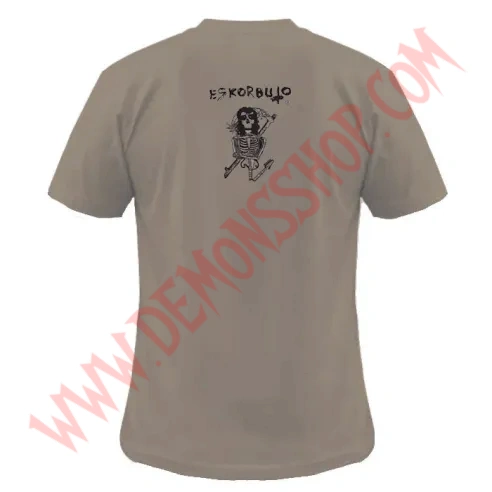 Camiseta MC Eskorbuto (Beis)