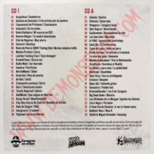 CD Killed by co! - Great punk adokines 25