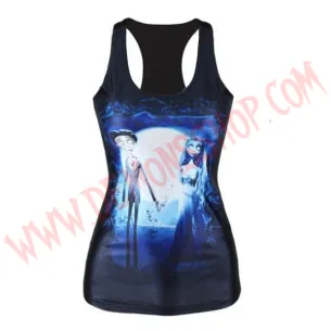 Camiseta Tirantes Novia Cadaver