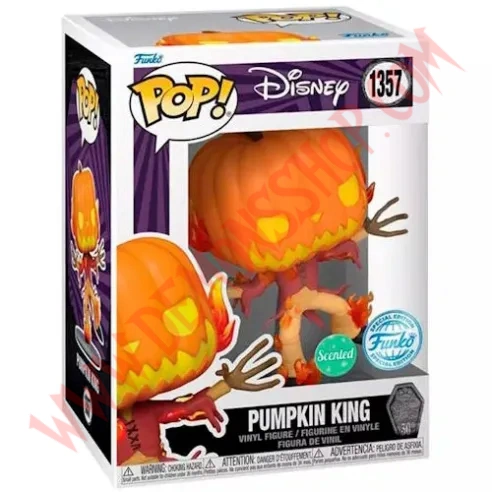 Funko Pesadilla Antes de Navidad Pumpkin King Exclusive