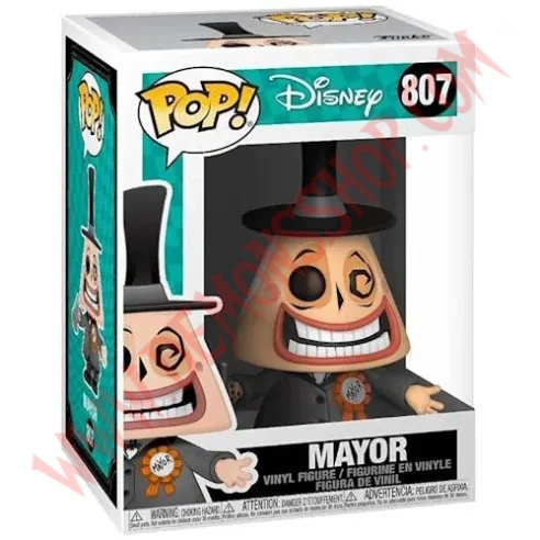 Funko Pesadilla Antes de Navidad Major Mayor with Megaphone