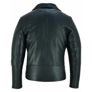 Chaqueta de Cuero Cruzada 988 2