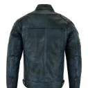 Chaqueta de Cuero Cafe Racer