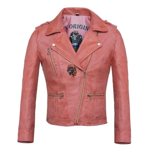 Chaqueta Mujer de Cuero Pantera