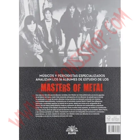 Libro Iron Maiden - Todos sus álbumes