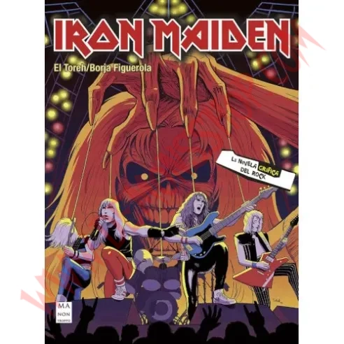 Libro Iron Maiden - La novela gráfica del rock