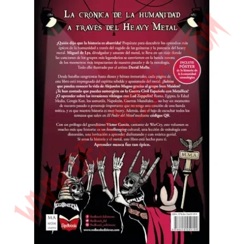 Libro El Poder del Metal. Una historia muy Heavy