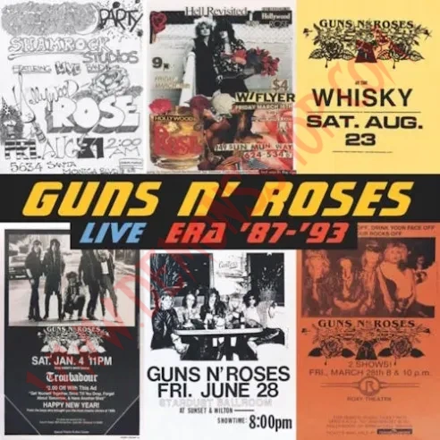 Vinilo LP Guns N Roses ‎– Live Era 87-93