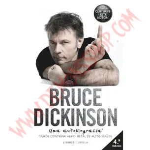 Libro Bruce Dickinson Una autobiografía