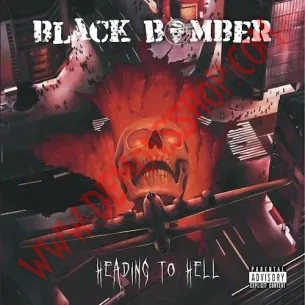 Vinilo LP Black Bomber - Heading to Hell (Rojo) 2