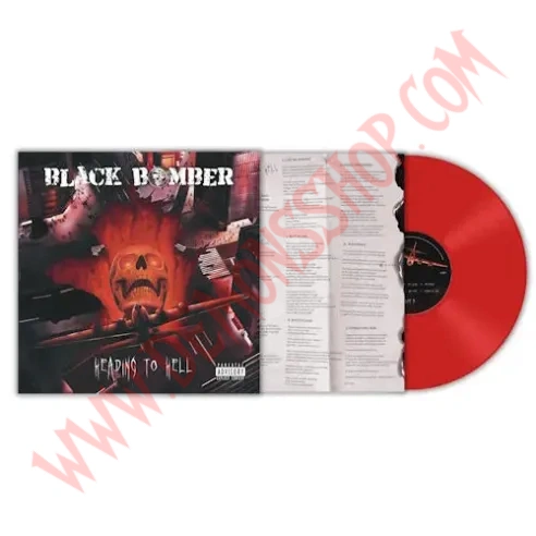 Vinilo LP Black Bomber - Heading to Hell (Rojo)