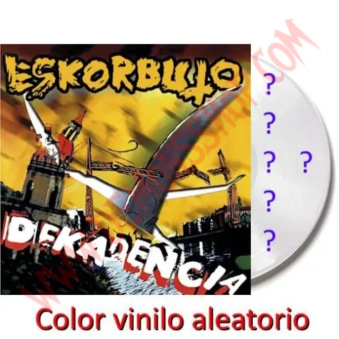 Vinilo LP Eskorbuto - Dekadencia (COLOR ALEATORIO)