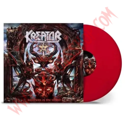 Vinilo LP Kreator - Krushers Of World (Rojo)