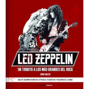 Libro Led Zeppelin: Un tributo a los más grandes del rock