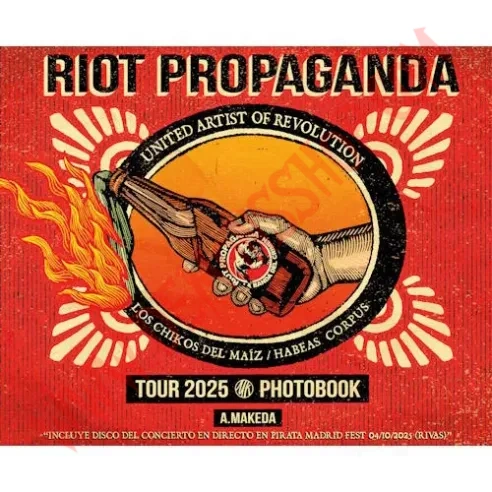 Libro Riot Propaganda – Tour 2025 Photobook