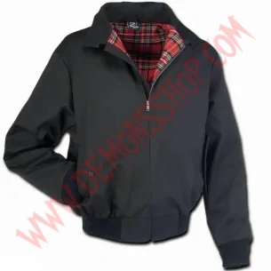Chaqueta Harrington Negra