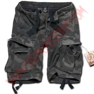 Pantalon Corto Vintage darkcamo 2