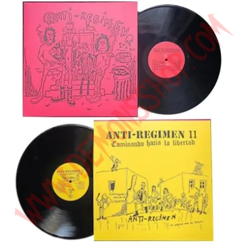 Vinilo LP Anti-Regimen ‎– Demos 86/87