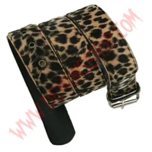 Cinturon Brown fakefur Leo