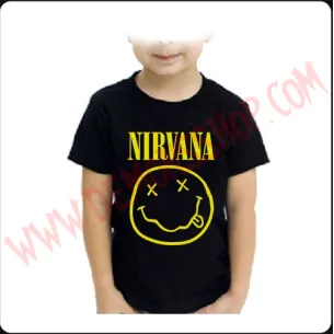 Camiseta Niño Nirvana