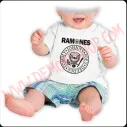 Camiseta Bebe Blanca MC Ramones