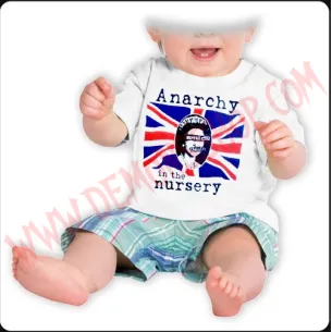 Camiseta Bebe Blanca MC Sex Pistols