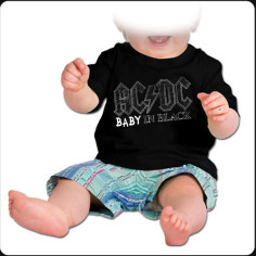 Camiseta acdc 2024 bebe