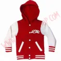 Chaqueta College Little Diamond Roja